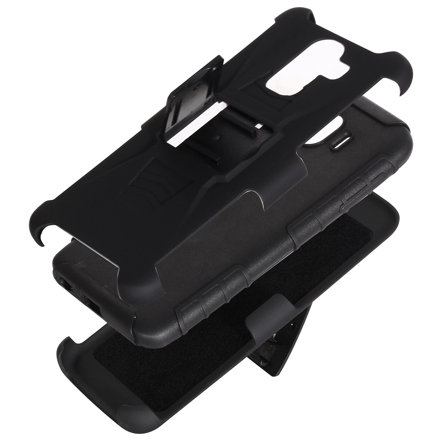 Противоударный Прочный Гибридный Комбинированный жесткий чехол с покрытием в