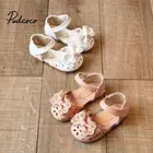 Детская обувь pudcoco, все для девочек, ботинки 2019, детские мокасины с цветочным узором, домашние резиновые детские сандалии, Размер 15-25