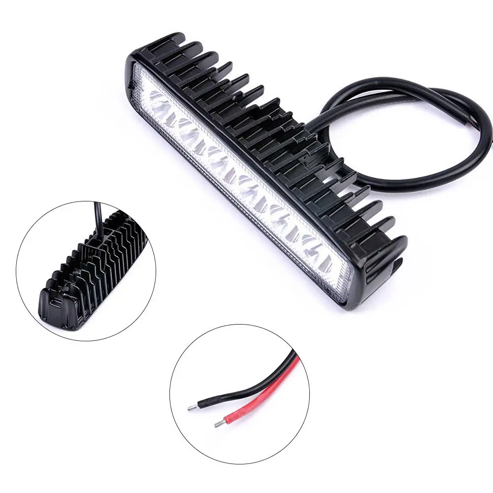 Дневные ходовые огни 6 дюймые ДХО 18 Вт внедорожные светодиодные прожектора 12 В 24