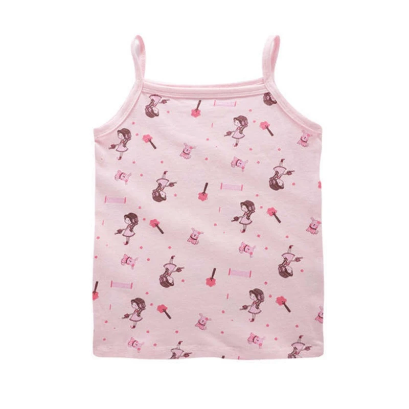Майка с цветочным принтом для девочек летняя коллекция 2020 года нижнее белье