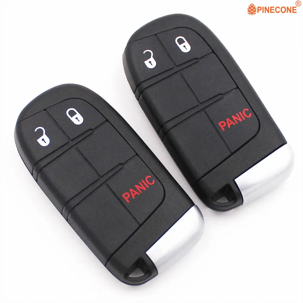 PINECONE для Jeep Dodge Journey Chrysler 3 кнопочный автомобильный брелок ключей чехол Корпус