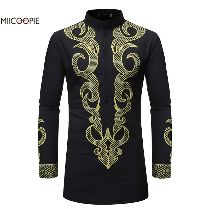 Мужская джинсовая Модная рубашка с вышивкой в западном стиле Тонкая