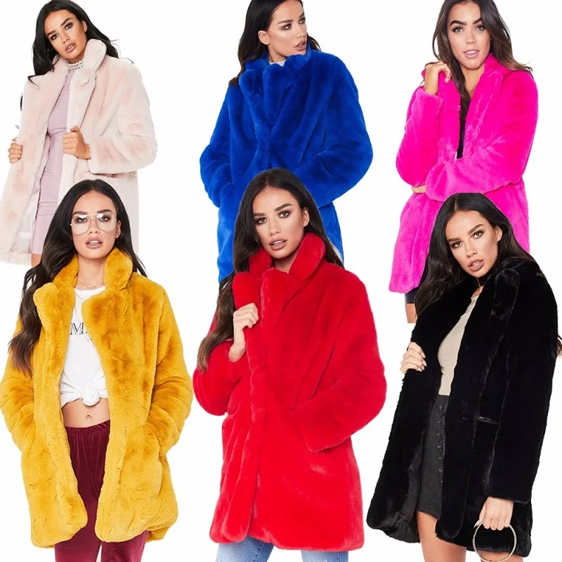 Free Shipping Womens Winter Fashion 2023 XXL Size Fur Parka Tops Ukraine Long Coat Manteau Femme Overcoat Outerwear