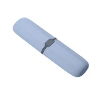 Дорожный Чехол для зубной щетки, растягивающийся держатель для зубной пасты, контейнер с антибактериальной регулируемой коробкой STTA889