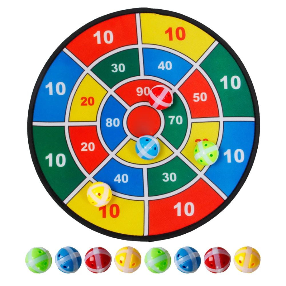 

Children Darts Board Single-sided Dartboard with 8 Balls for Kids Dart Game Family Party Game High Quality 2020 New
