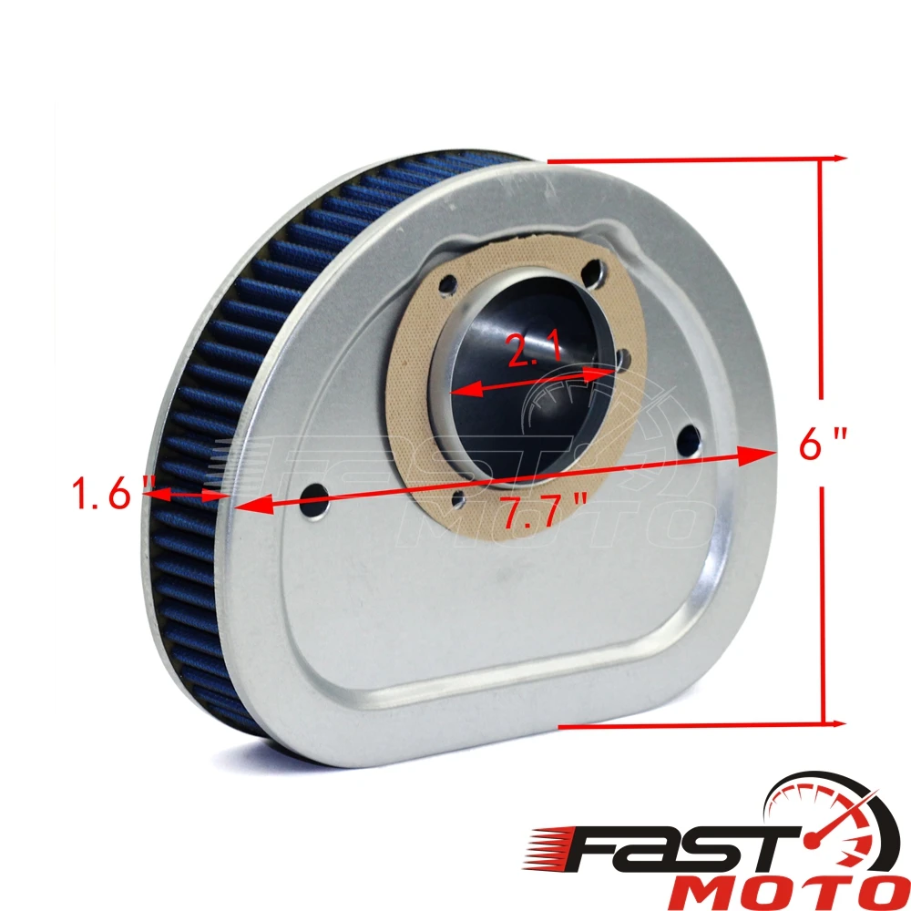 Фильтр воздухоочистителя моющийся сменный впускной воздушный фильтр для Harley Twin