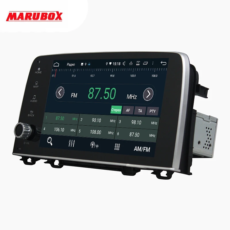 Автомобильный мультимедийный плеер Marubox 64 ГБ для Honda CR V 2017 экран 9 дюймов IPS GPS