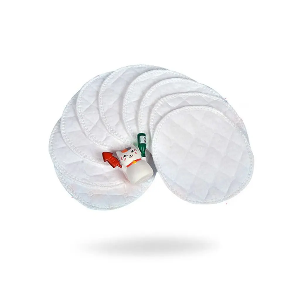 Almohadillas de lactancia reutilizables para beb&eacute;, 12 piezas, algod&oacute;n suave, lavable, org&aacute;nico, absorbente, accesorio de lactancia-1
