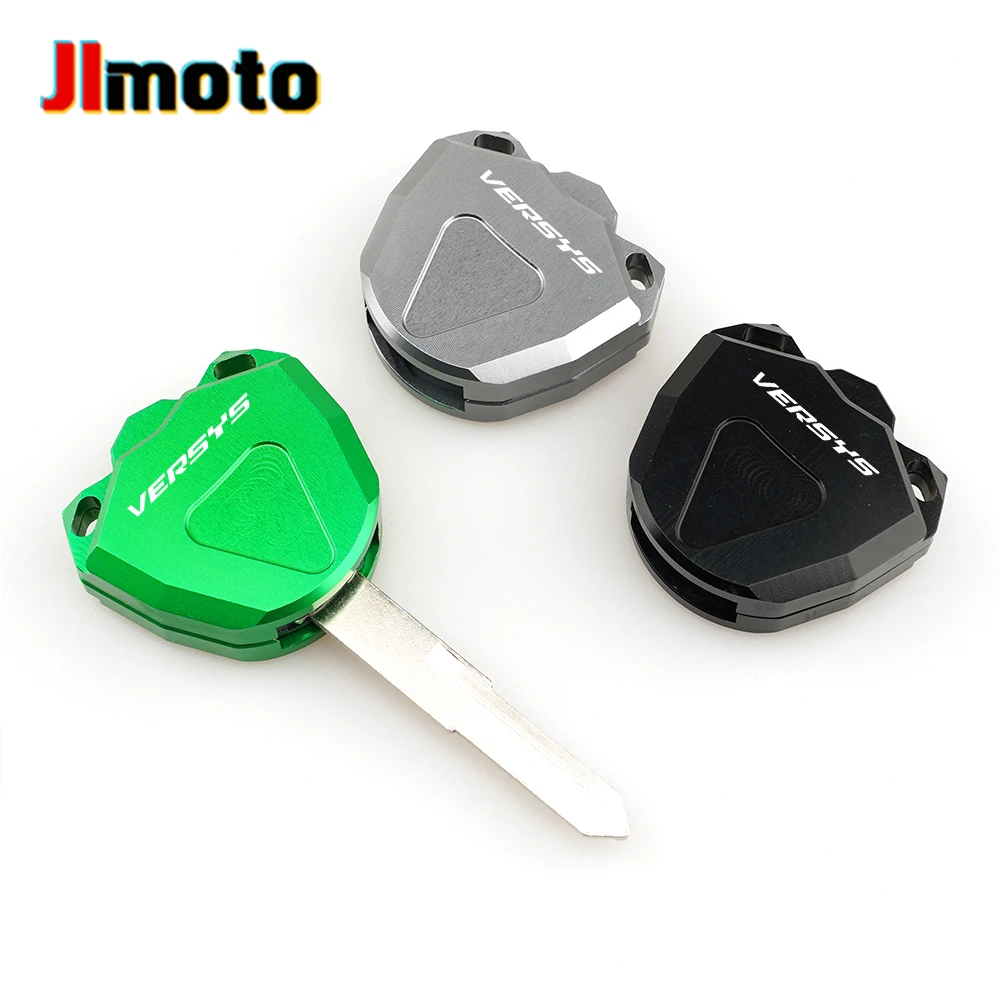 

Motorcycle CNC New Key Case Key Cover Key Shell (Key Without chip) For Kawasaki VERSYS1000 VERSYS650cc VERSYS 1000 VERSYS 650 cc