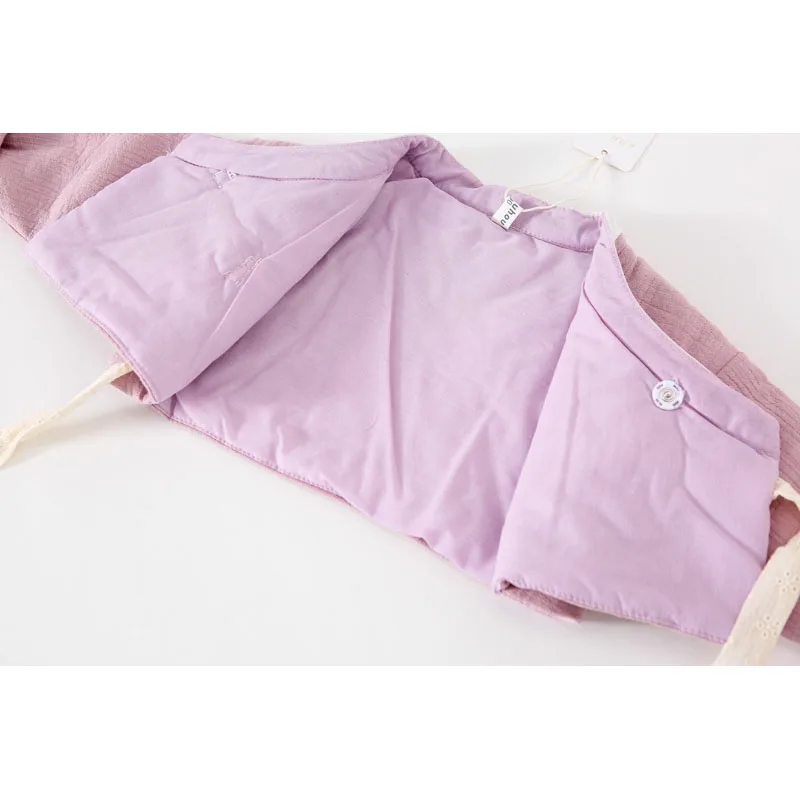 

2021 Spring New Girls Quilted Hanfu Suit Girl Warm And Cotton Top And Beautiful Dress Suit