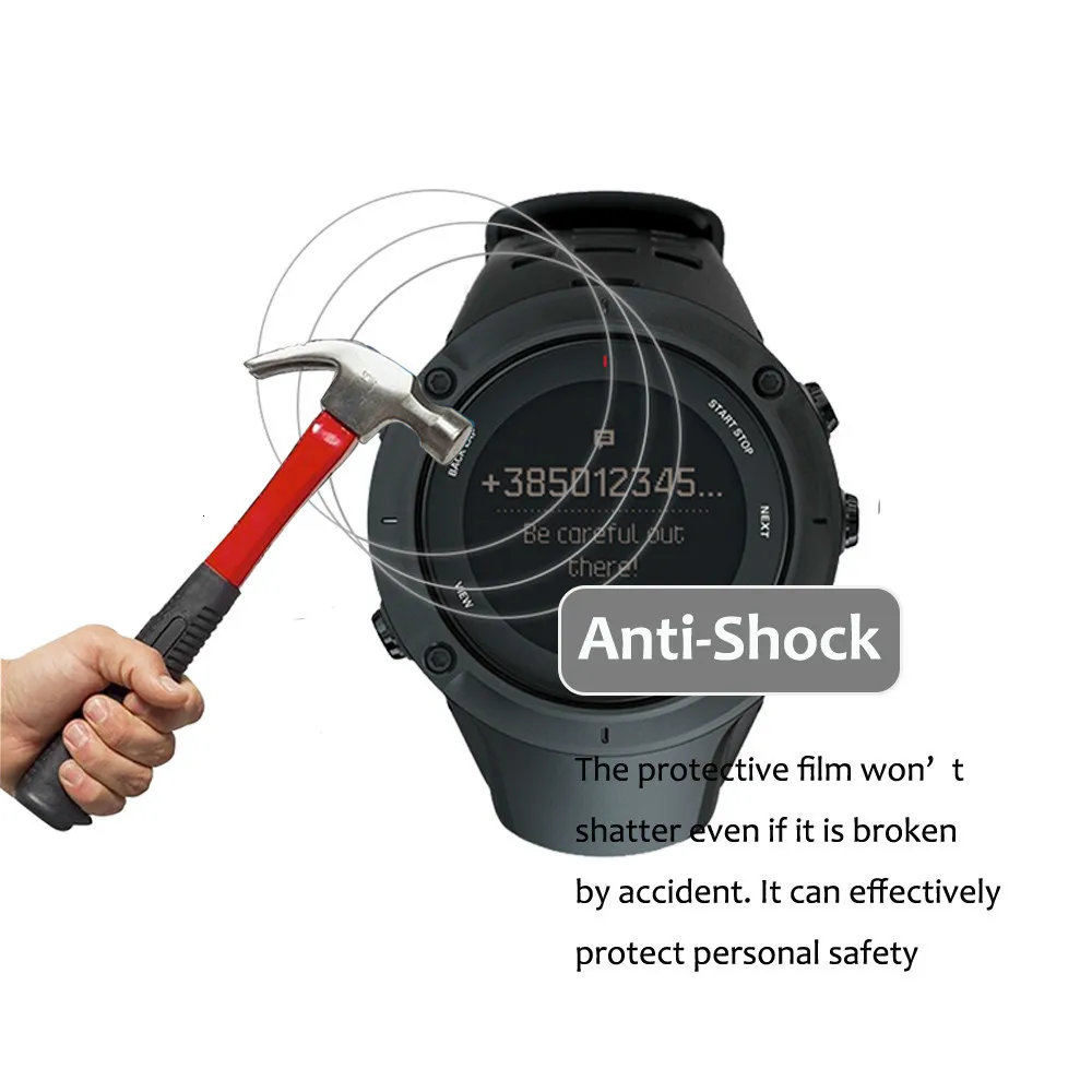 3 упаковки для Suunto Ambit 3 пиковые спортивные Смарт-часы 5H Взрывозащищенная защита экрана прозрачная анти-защита от удара защитная пленка