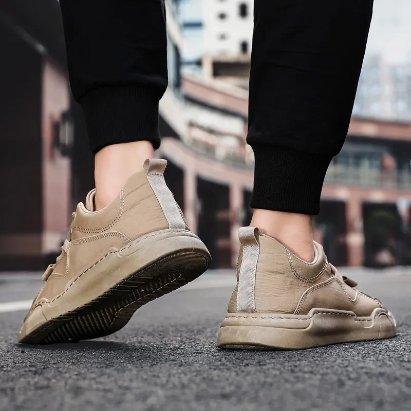 

2021 Men Casual Shoes Lac-up Men Shoes Lightweight Comfortable Breathable Walking Sneakers Tenis Masculino Zapatillas Hombre