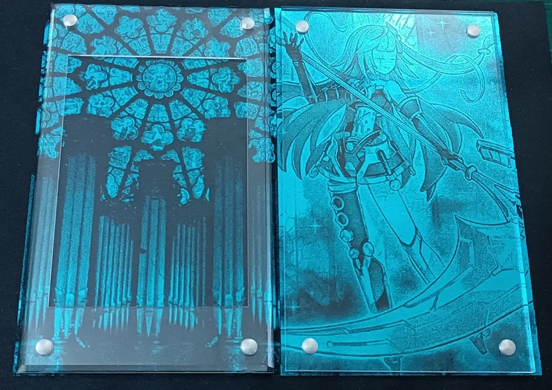 

Yu-Gi-Oh Link vrends Series / LVP3 Selene, эксклюзивная позолоченная открытка-кирпич королевы магических волшебников (сделано своими руками)