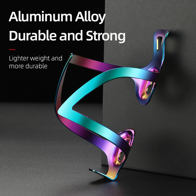 

Bicycle Bottle Cages MTB Holder Aluminum Alloy Lightweight Bottle Rack Riding Colorful Kettle Holder Drink Bracket for Outdoor