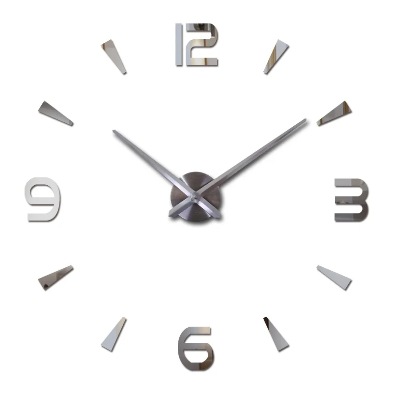 3d наклейки настенные часы кварцевые гостиная Diy современный дизайн Horloge Murale