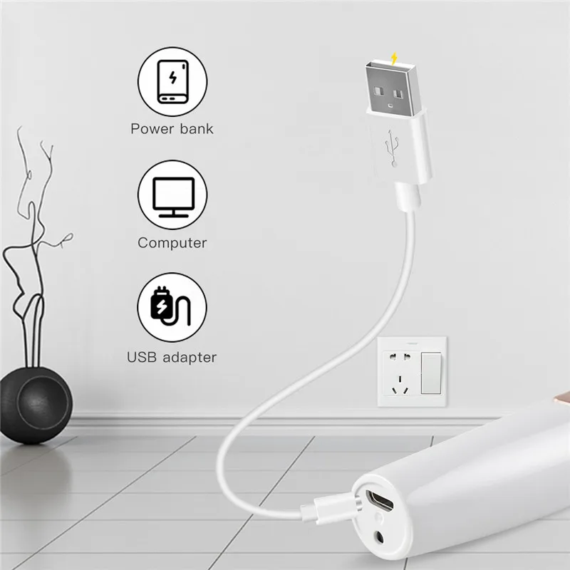 2 в 1 Электрический триммер для бровей USB Перезаряжаемый удаления волос Женская