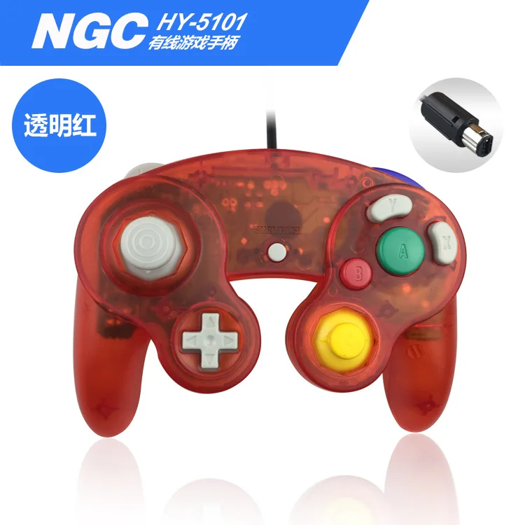 Проводной контроллер для NX NGC wii wiiu Gamecube консоль ноутбука компьютер kingd Gamepad PC GC