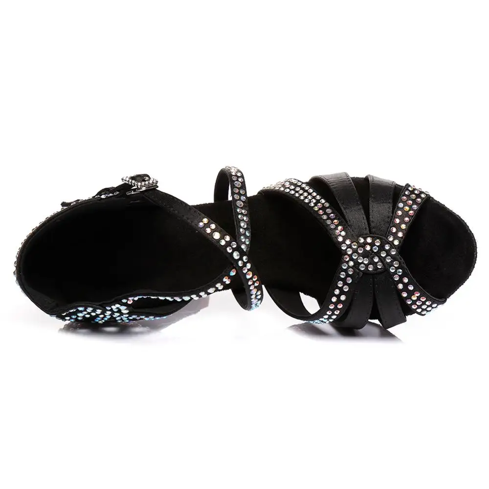 Танцевальная обувь для латинских танцев Новинка Женская танцевальная девушек