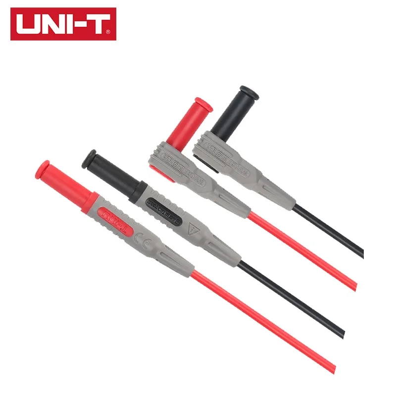 

UNI-T UT-L09 двойная головка, соединительный провод, зонд, мультиметр, испытательные выводы, двойная изоляция, штепсельная вилка типа «банан» с з...