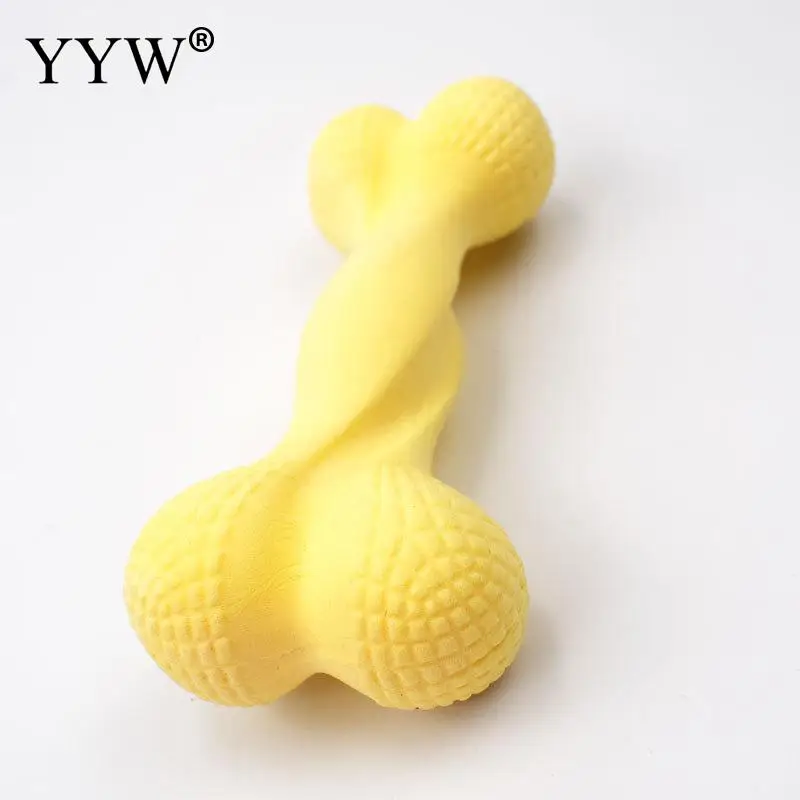 Аксессуары для собак ТПР резиновые кости с ароматом молока из пенопласта собака