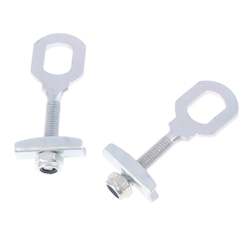 

2 шт покрытые серебром фиксированный Шестерни инструмент для демонтажа цепи велосипеда (настроить Болт 1 Скорость поездок велосипед натяжи...