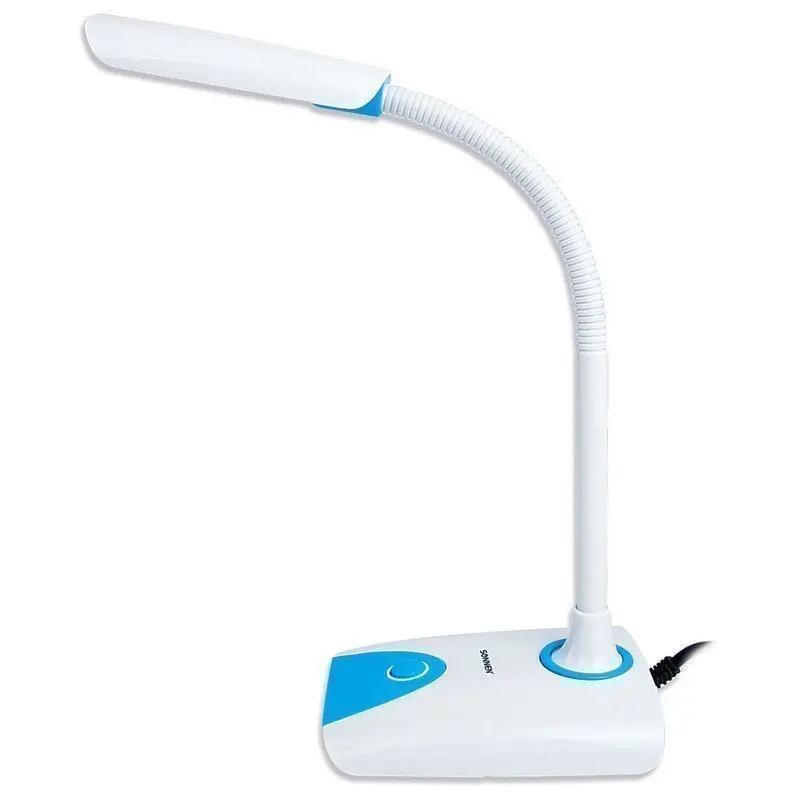 Светильник настольный SONNEN OU-146 на подставке светодиодный 4 Вт белый/синий 236671 |