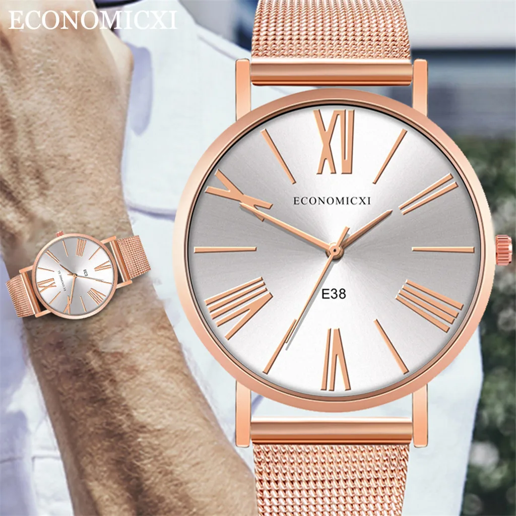 

Men's Quartz Wristwatches Casual and Business Series Mesh Belt Watch Gifts relogio masculino curren watch men