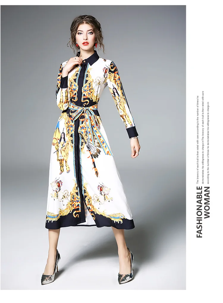 Новое поступление фирменный дизайн Винтаж длинные платья Элегантный Для Женщин