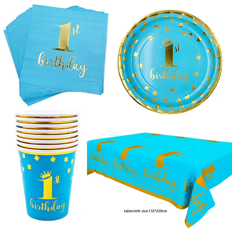 Фотообои с подставкой и флагом для маленьких мальчиков|Одноразовая посуда