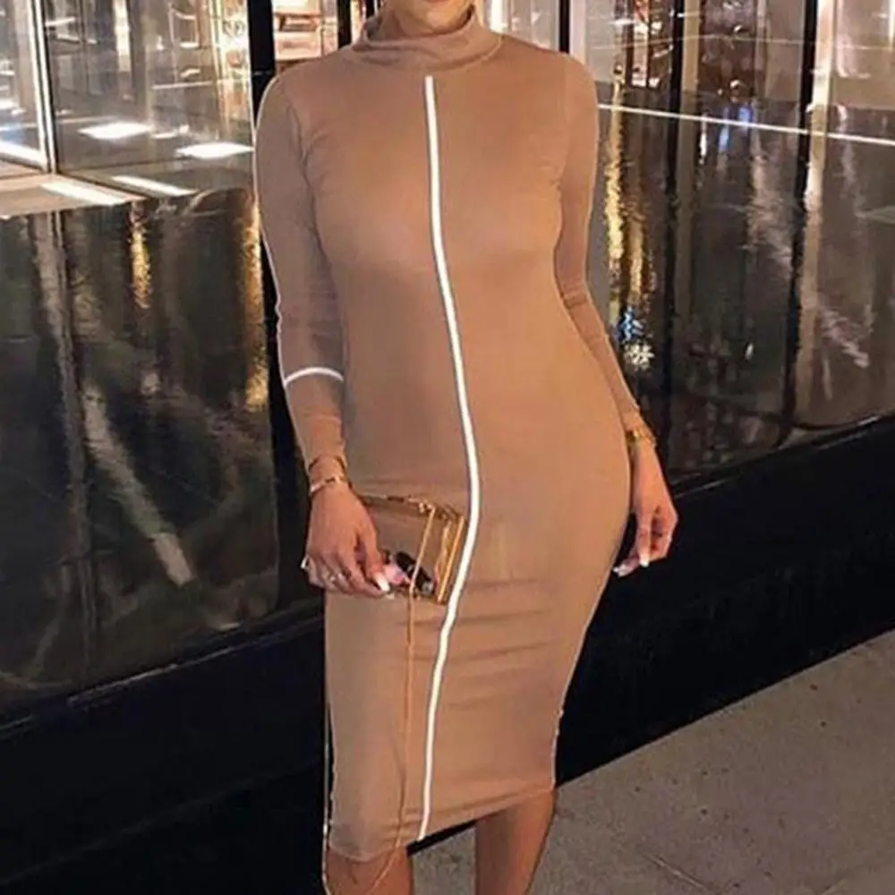 Платье рубашка в стиле оверсайз с длинным рукавом модное Спортивное