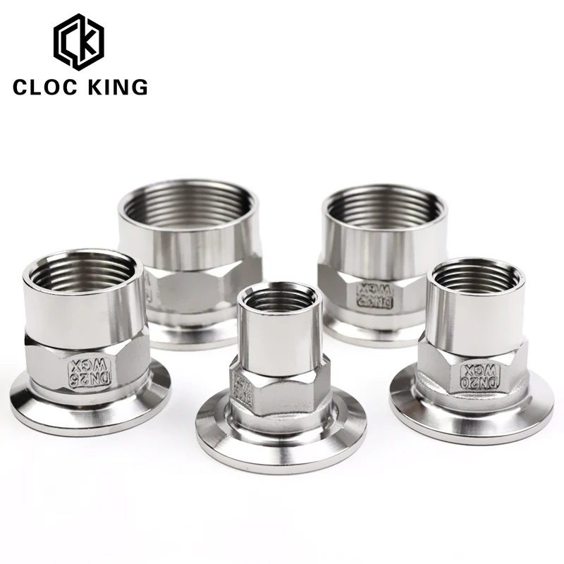 1/2 &quot3/4&quot 1 &quot1-1/4&quot 1-1/2 &quot2&quot (DN15-DN50) SS304 нержавеющая сталь санитарная Женская
