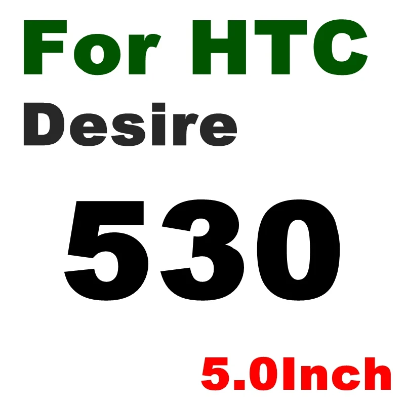 9H Премиум Закаленное стекло для htc Desire 830 825 530 610 526 616 816 626 для htc One M4 M7 M8 One Mini 2 Защитная пленка для экрана - Цвет: 530