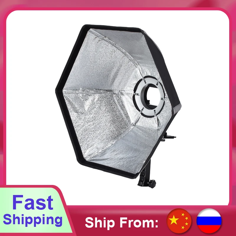 

Selens фото 50 см Шестигранная софтбокс с l-образным переходным кольцом аксессуары для фотостудии