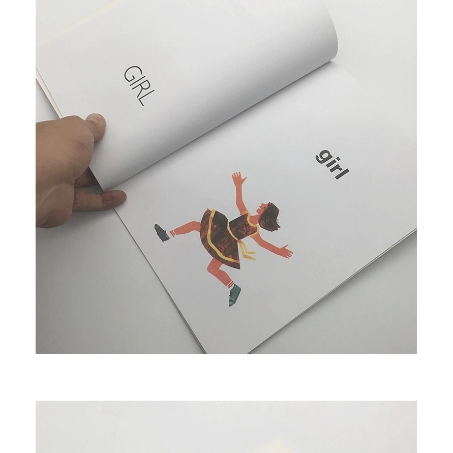 Моя первая книга со словами Эрик Карл раннее обучение английский язык чтение