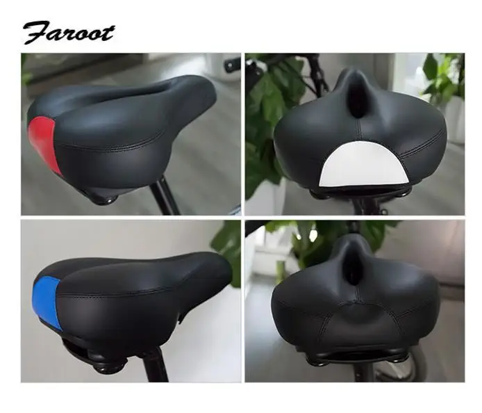 Новинка трехместное Велосипедное Сиденье дышащее удобное кожаное переднее