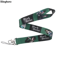 20pcslot blinghero anime lanyards neck strap for keys phone hang rope lanyard cool id badge holders bh0151