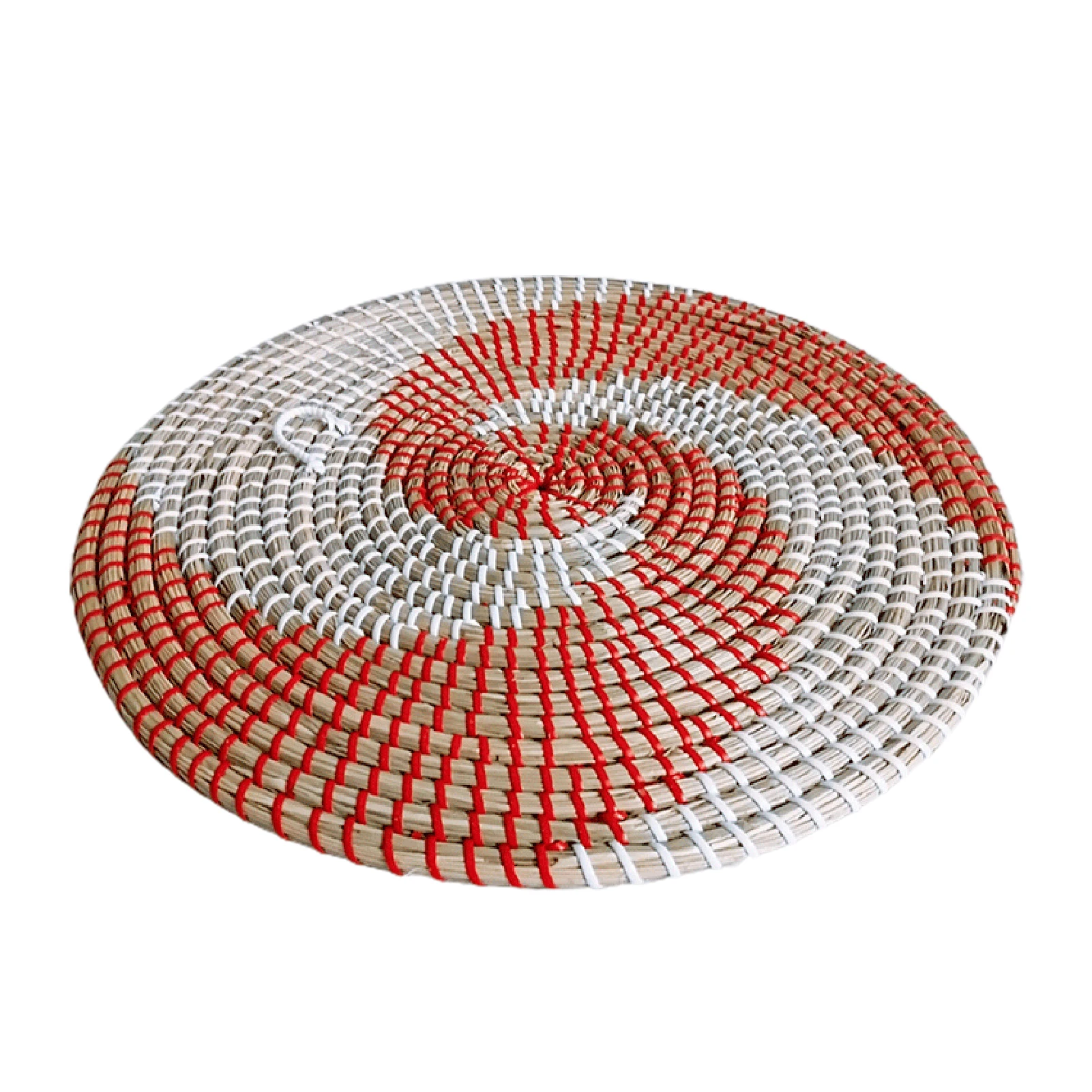 

Круглая подстилка из ротанга, плетеные коврики из натуральной кукурузной соломы для обеденного стола, Теплоизоляционный подстаканник для ...