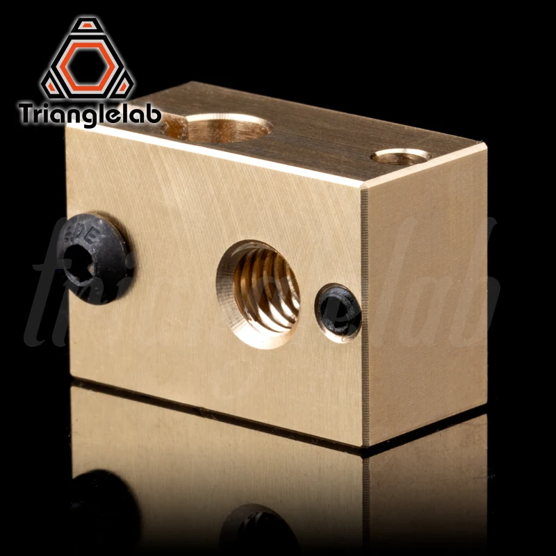 HQ Gold Heatsink V6 медный нагревательный прибор блок Hotend J нагревательная головка