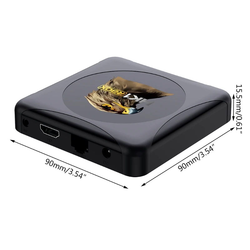 

HK1RBOX R1mini RK3318 And roid 10.0 Smart TV Box 2.4G&5G Media Player Voice Remote