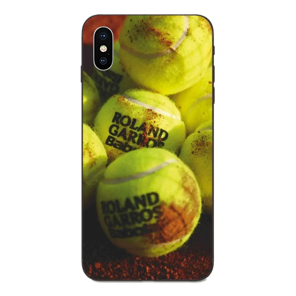 Спортивный Теннисный мяч в воде для Apple iPhone 4 4S 5 5S SE 6 6S 7 8 Plus X XS Max XR мягкая