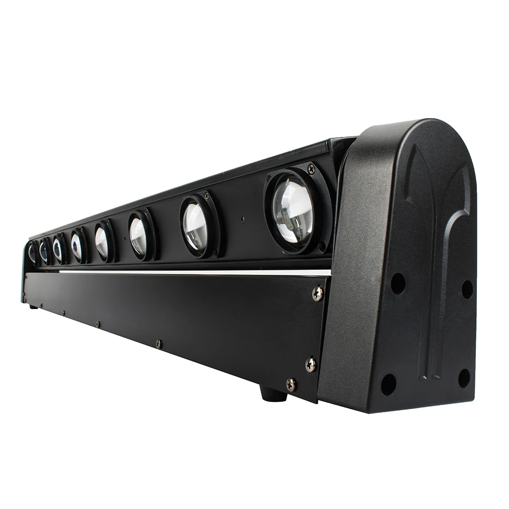 

Fast Shipping 8x12W RGBW Multicolor LED Bar Beam Moving Head Light For DJ's Sets Venue With Strong Daylight