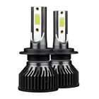 H1 H3 H4 H7 Led 9004 9007 лампы H8 H9 H11 лампы для фар 6000 лм Белый 881 K H27 880 H16 9012 HB3 9005 HB4 9006 Автомобильные фары