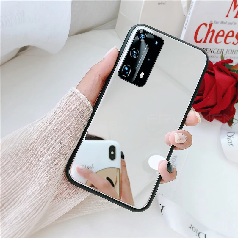 Зеркальный чехол мягкий для Samsung Galaxy A31 A41 A21S A51 A71 A01 A11 M11 A50 A50S A70 A30 A30S A10 A10S A20 A20S -