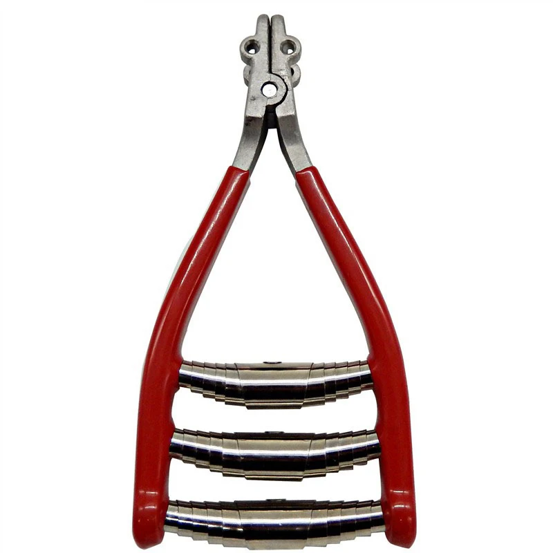 

POWERTI 1pc Starting Clamps Tennis Racket Stringing Machine Red Badminton Stringer Grip Tools Stringing Parts Three Spring