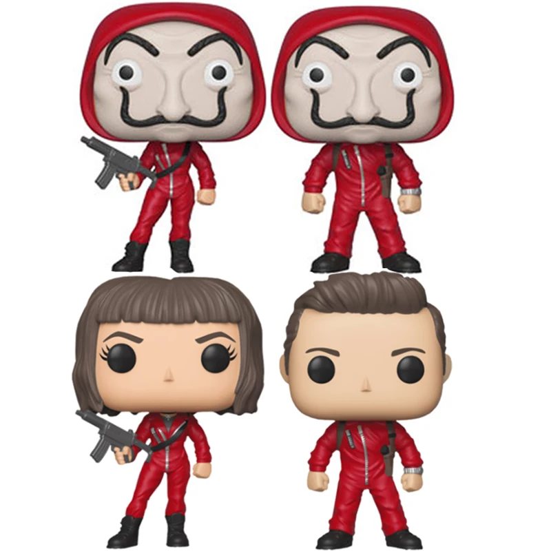 Новый La Casa De Papel #741 Токио #743 Берлине Chase эксклюзивные Фигурки игрушки House of Paper