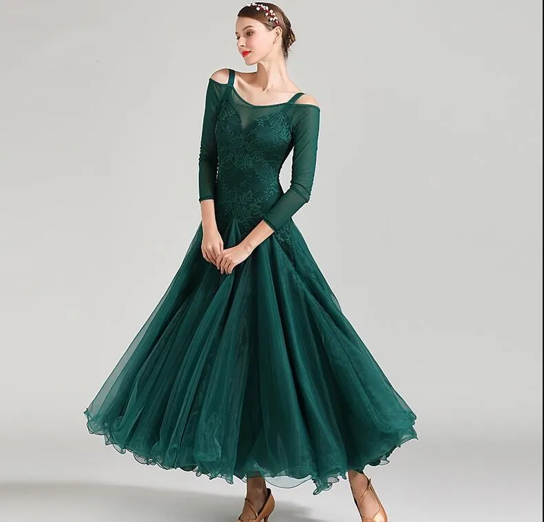 Женское бальное платье новое для конкурсов бальные платья вальс стандартный