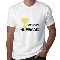 hilarious trophy husband graphic mens t shirt