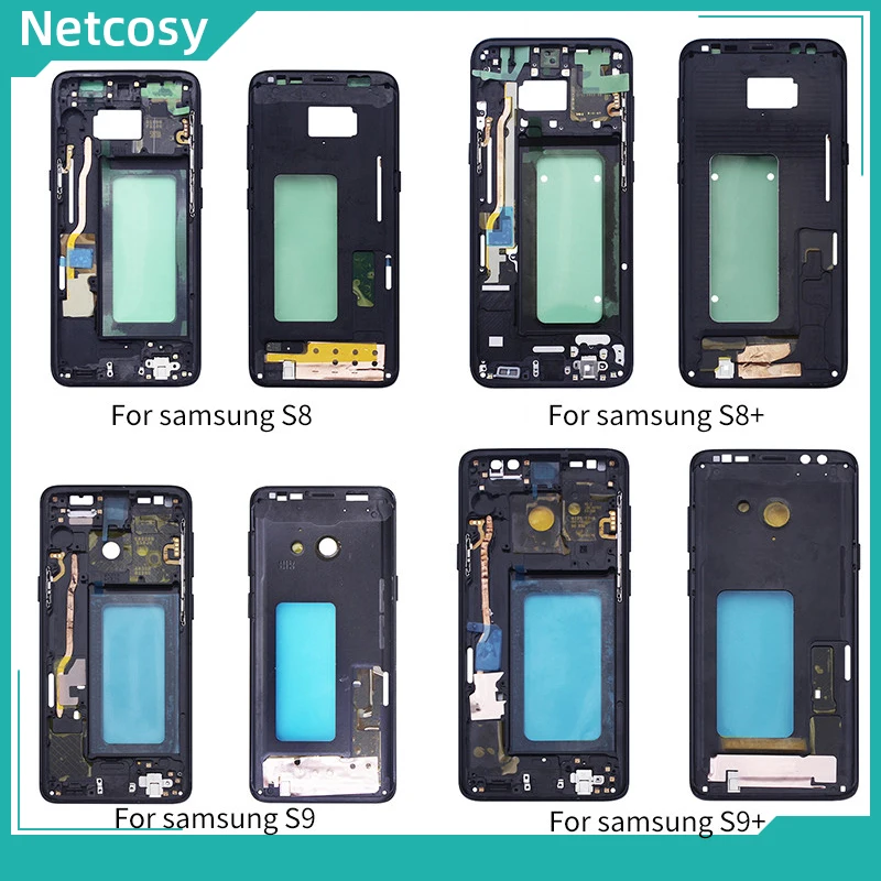Сменная рамка Netcosy для Samsung S8 G950 Plus G955 средняя корпус S9 G960 G965 | Мобильные телефоны и
