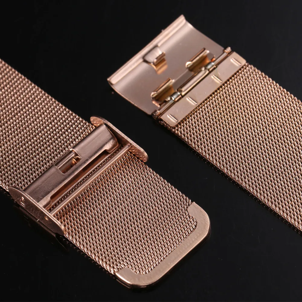 

Milanese Watchband for Apple Watch 38mm 42mm Stainless Steel Gold Women Men Replacement Bracelet Band Strap for iwatch 1 2 3