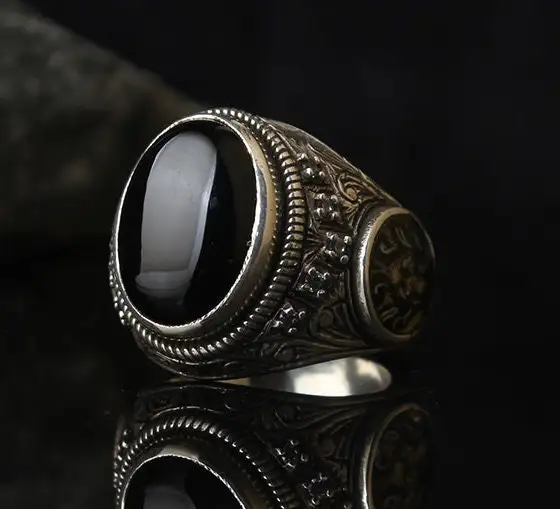 

Серебряное кольцо 925k, кольцо ручной работы, искусственное, ювелирный подарок для Него и каждого